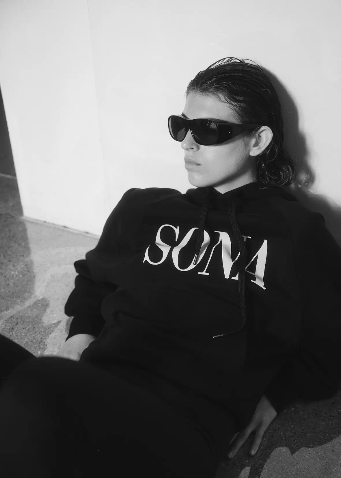 Hoodie Minimalist - Black