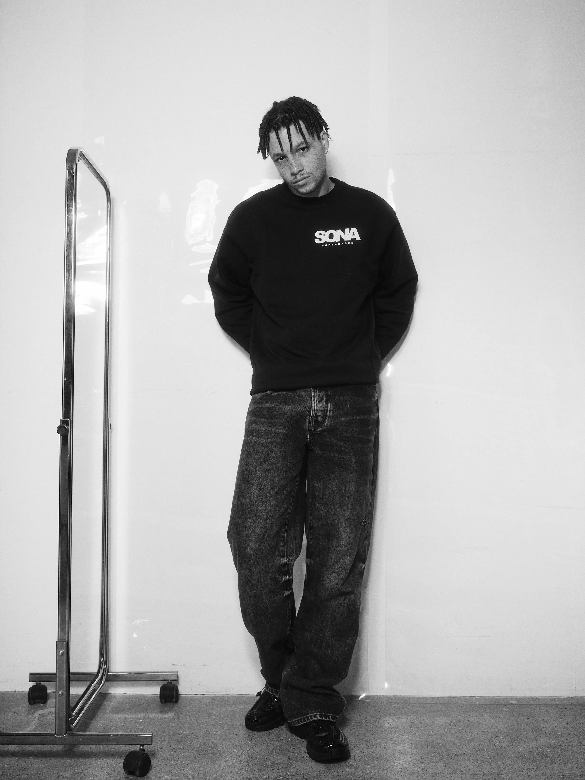 Sweatshirt Logo, Men - Black My Store