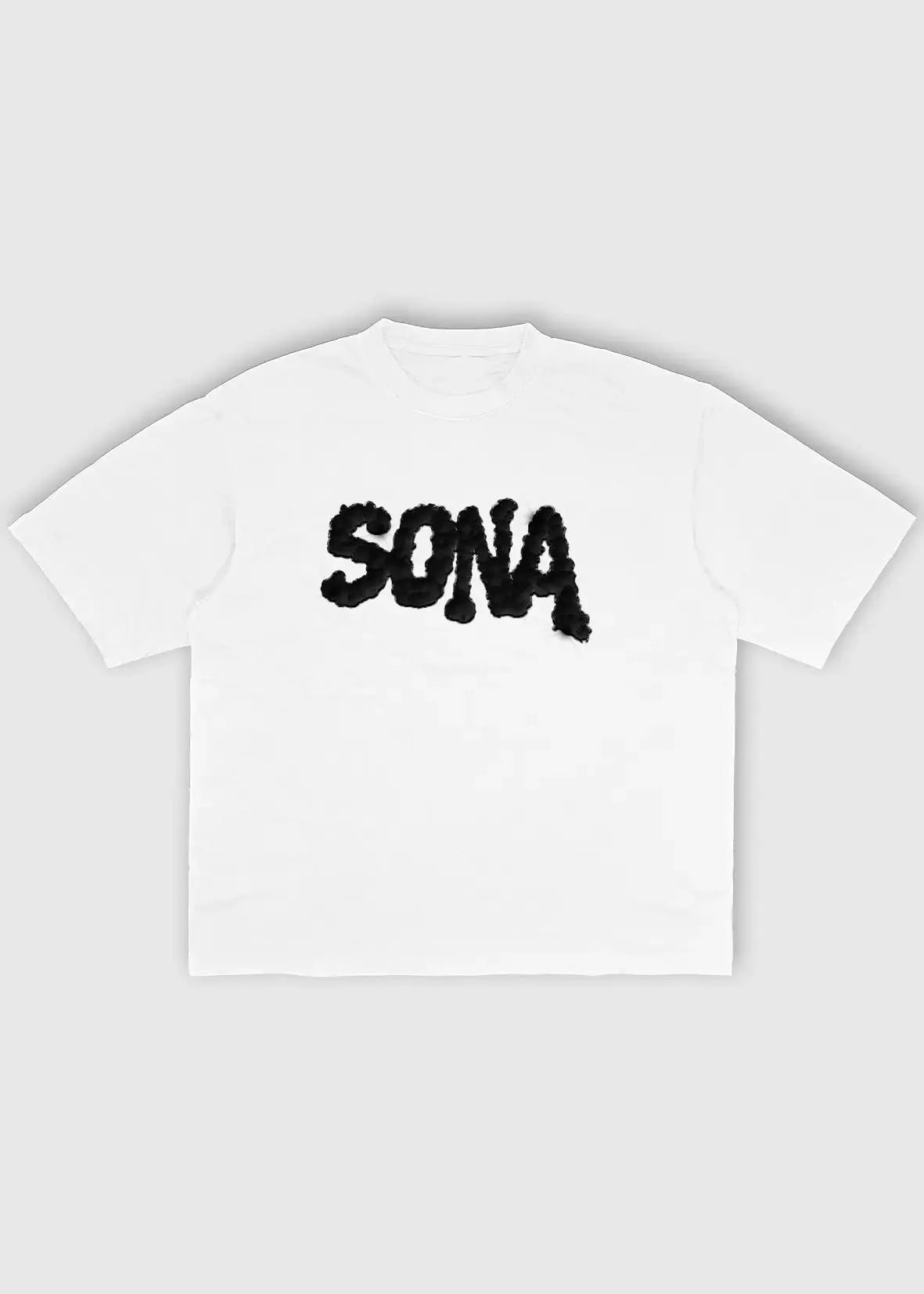 White casual tshirt diamond. Front