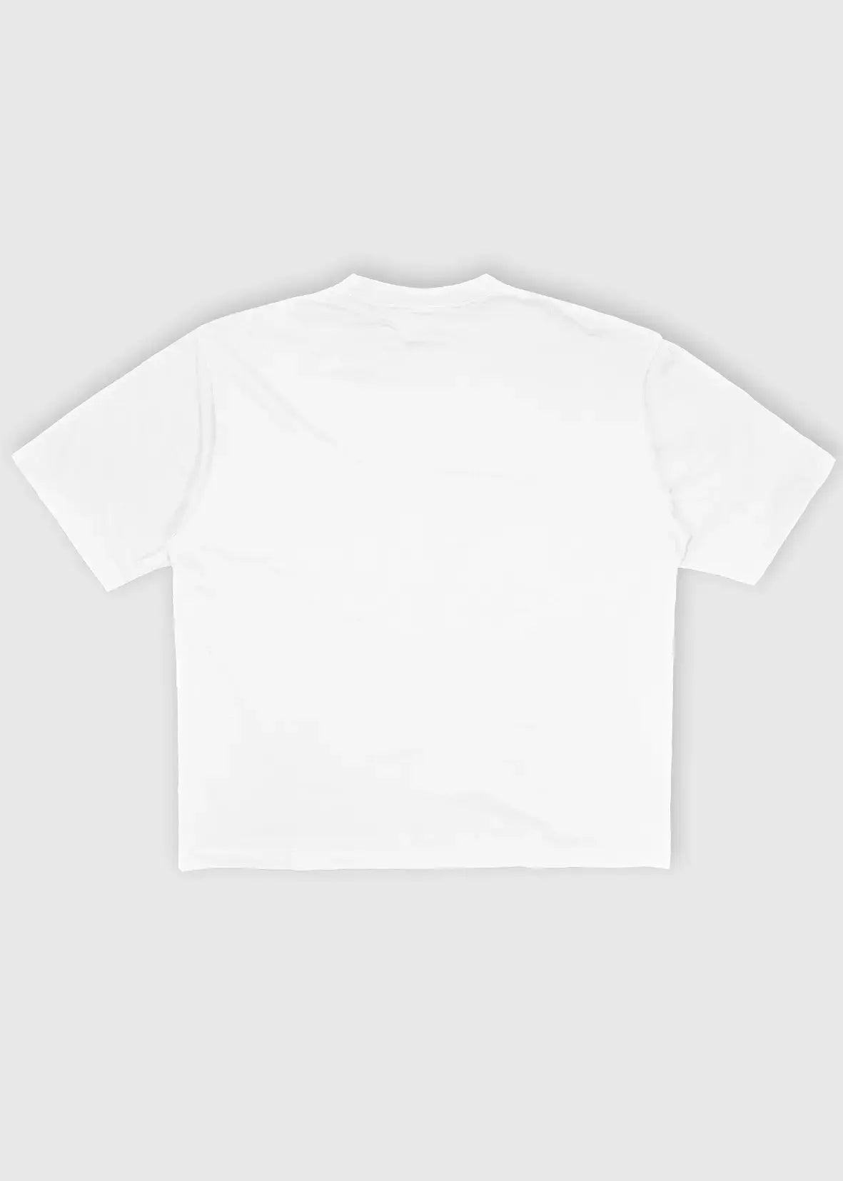 White casual tshirt diamond. Front