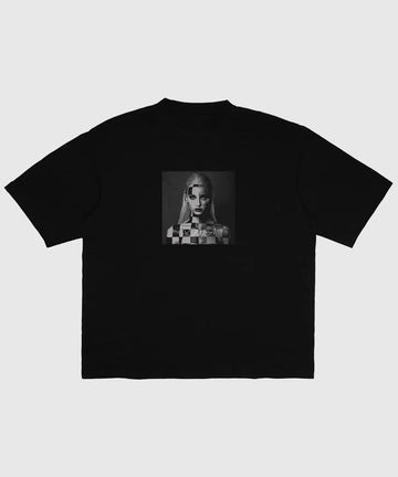 Crop top Nicole, Dame - Sort