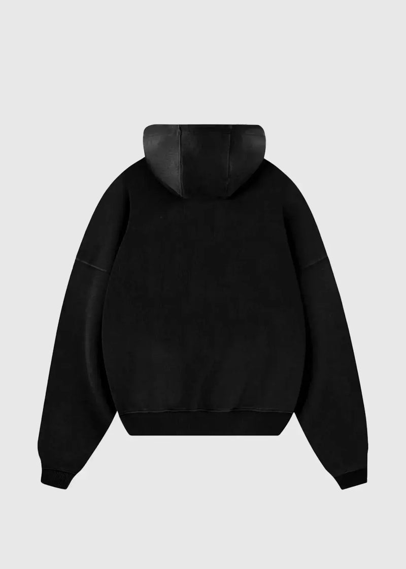 hættetrøje Back, Unisex - Black
