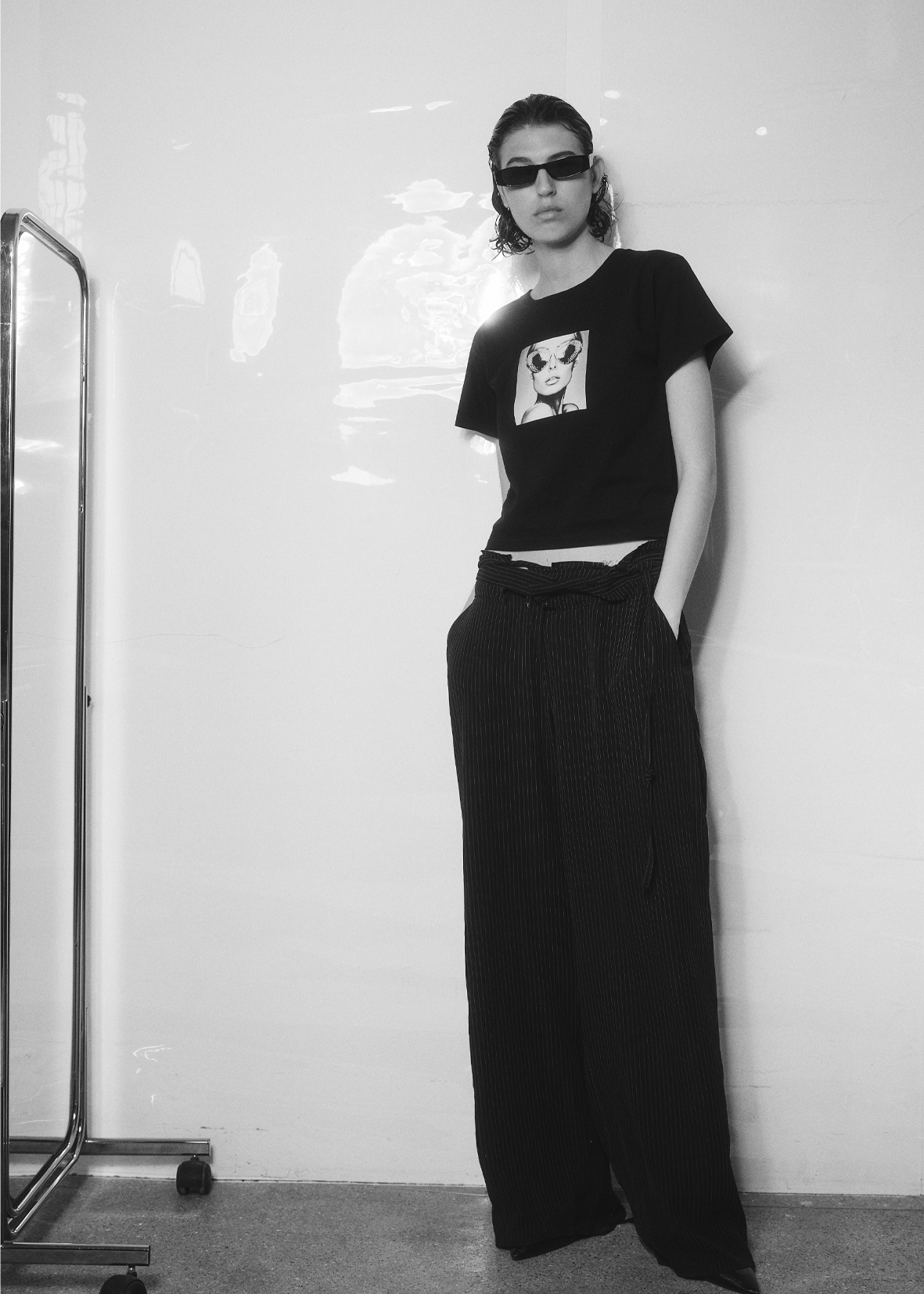 Crop top Love At First Sight, Women - Black 