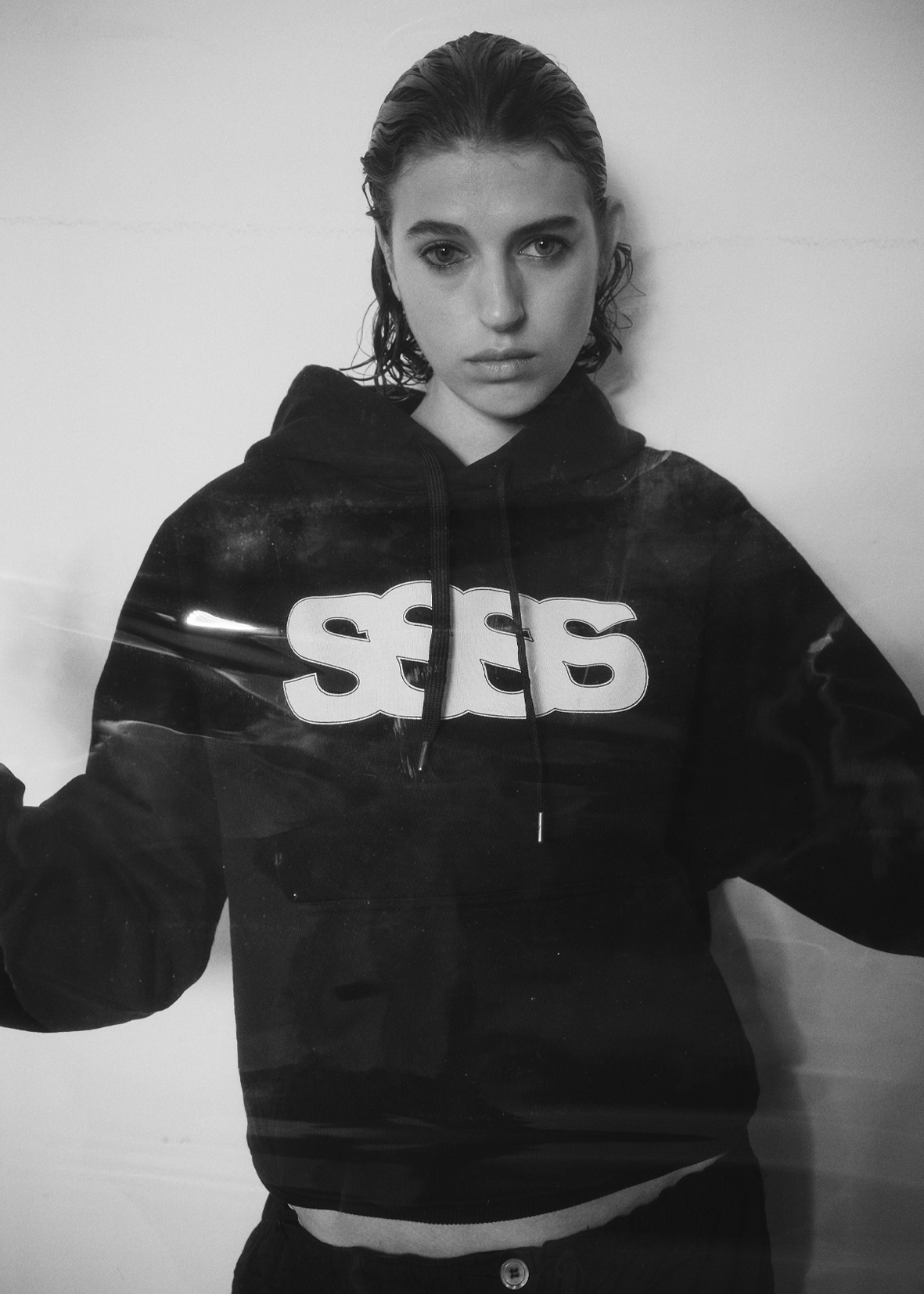 Hoodie SSSS - Black 