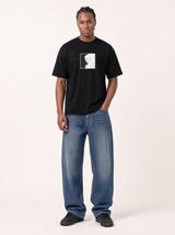 Slim Fit T-shirt Bangladesh, Herrer - Sort