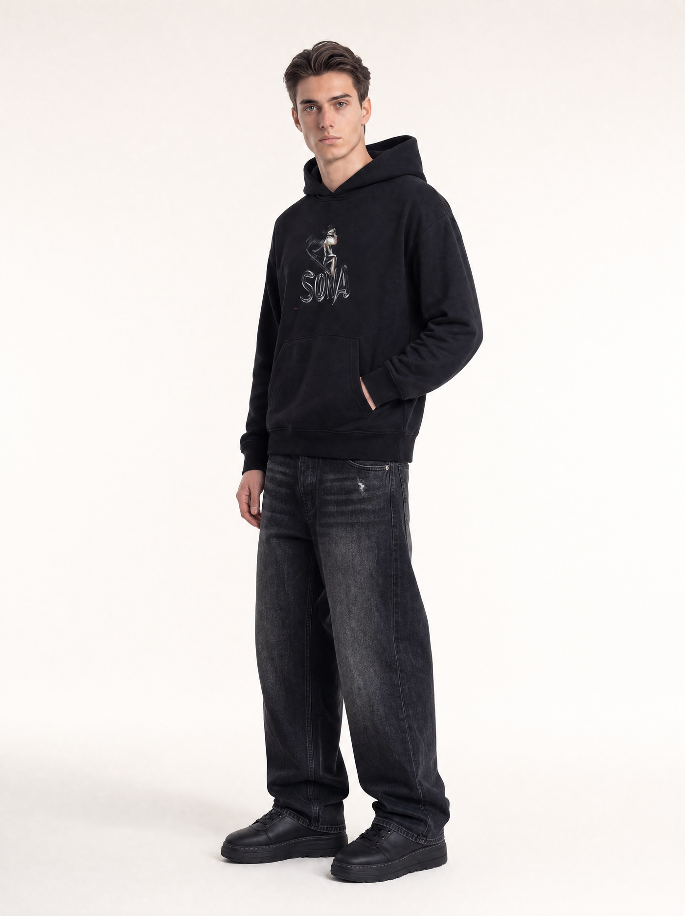 MYSTIC PRINT HOODIE