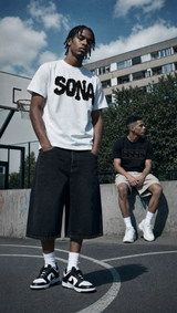 Casual Fit T-shirt Diamond, Herre - Hvid