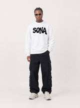 Sweatshirt Diamond, Herrer - Hvid