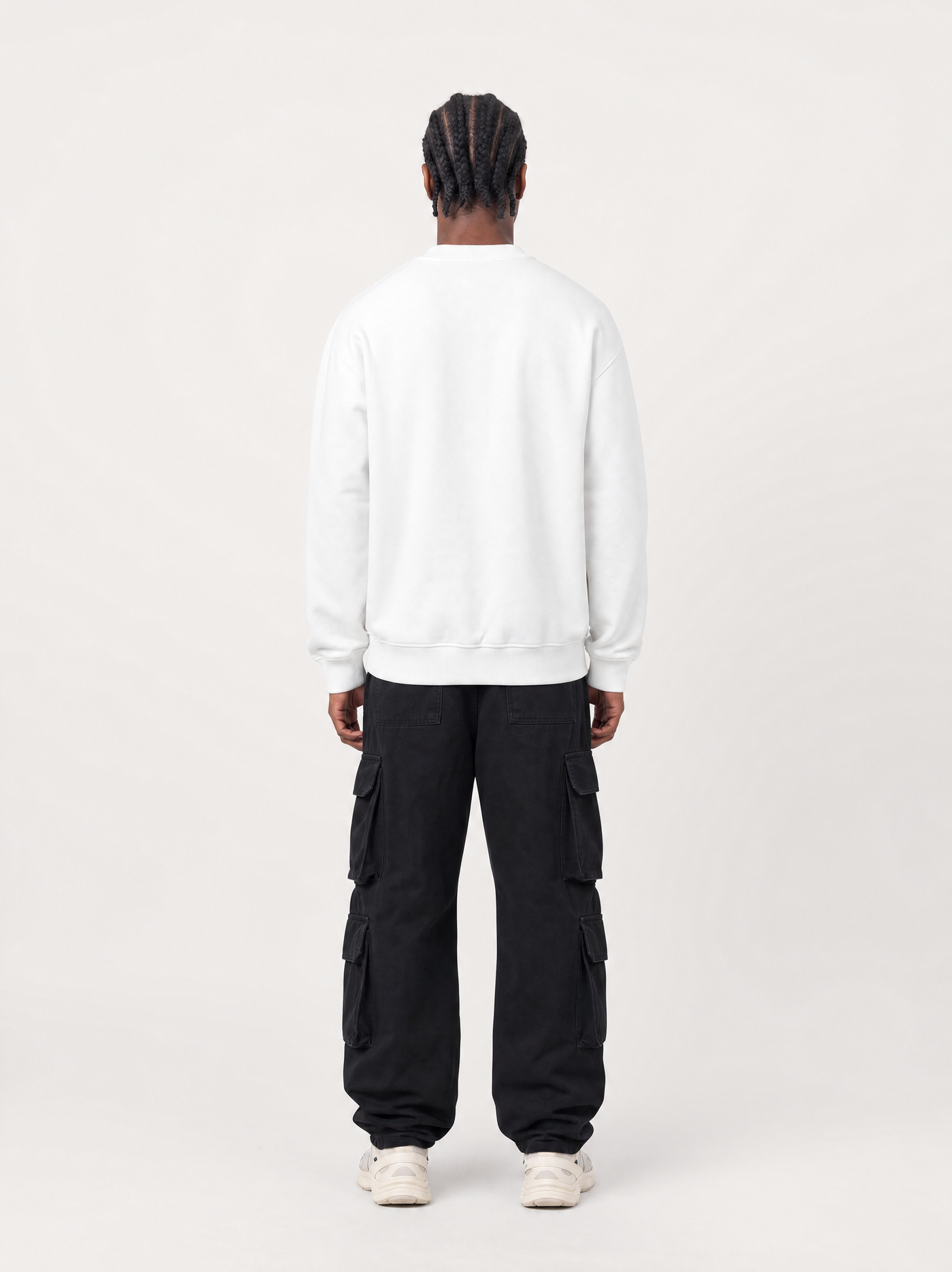 Sweatshirt Diamond, Herrer - Hvid
