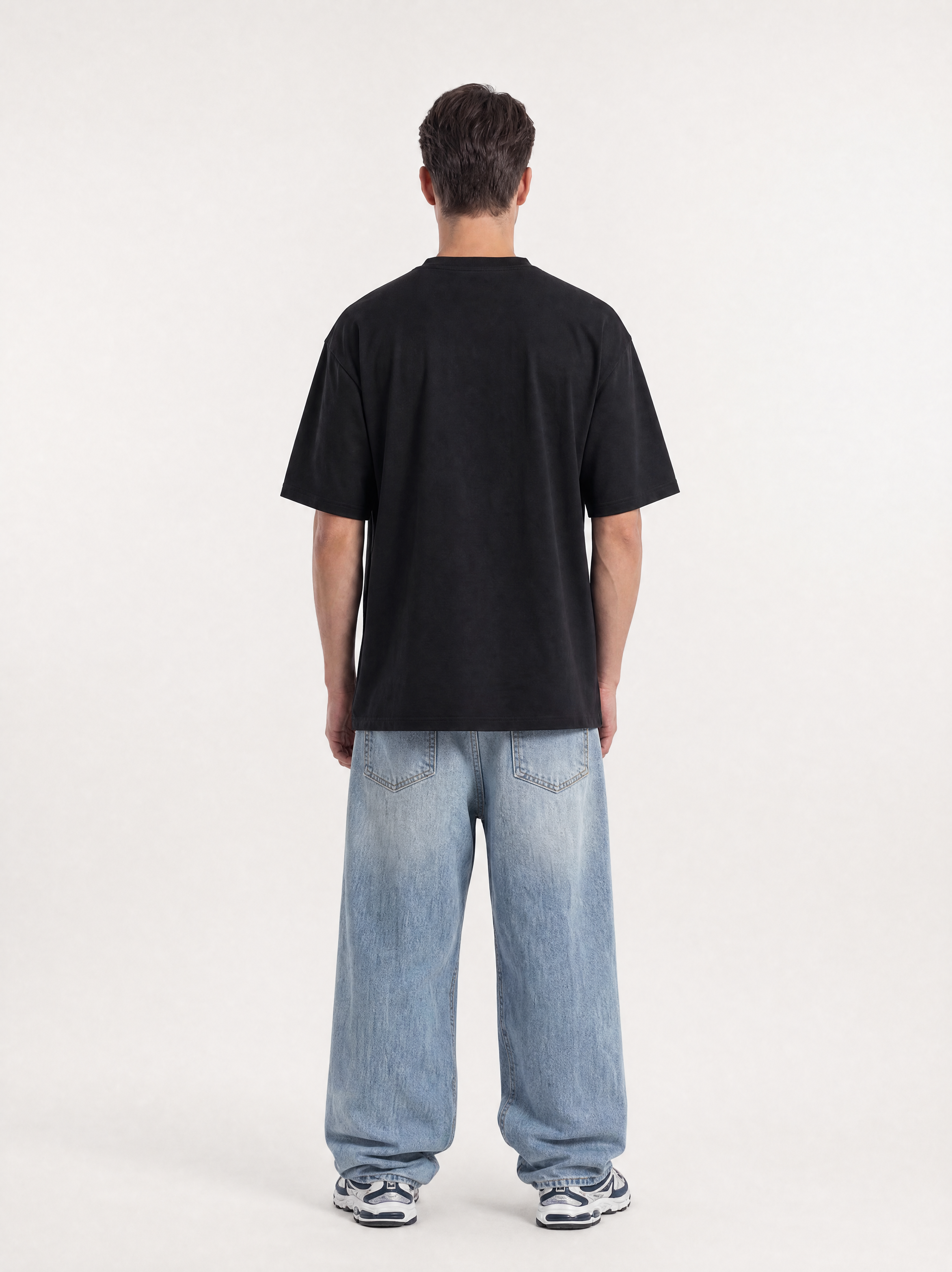 Casual Fit T-shirt Diamond, Herre - Sort