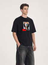 Casual T-shirt Ruby SSSS, Herre - Sort