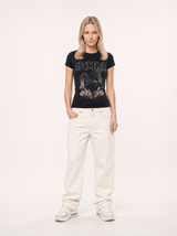 Kvinde T-shirt Pegasus - Sort