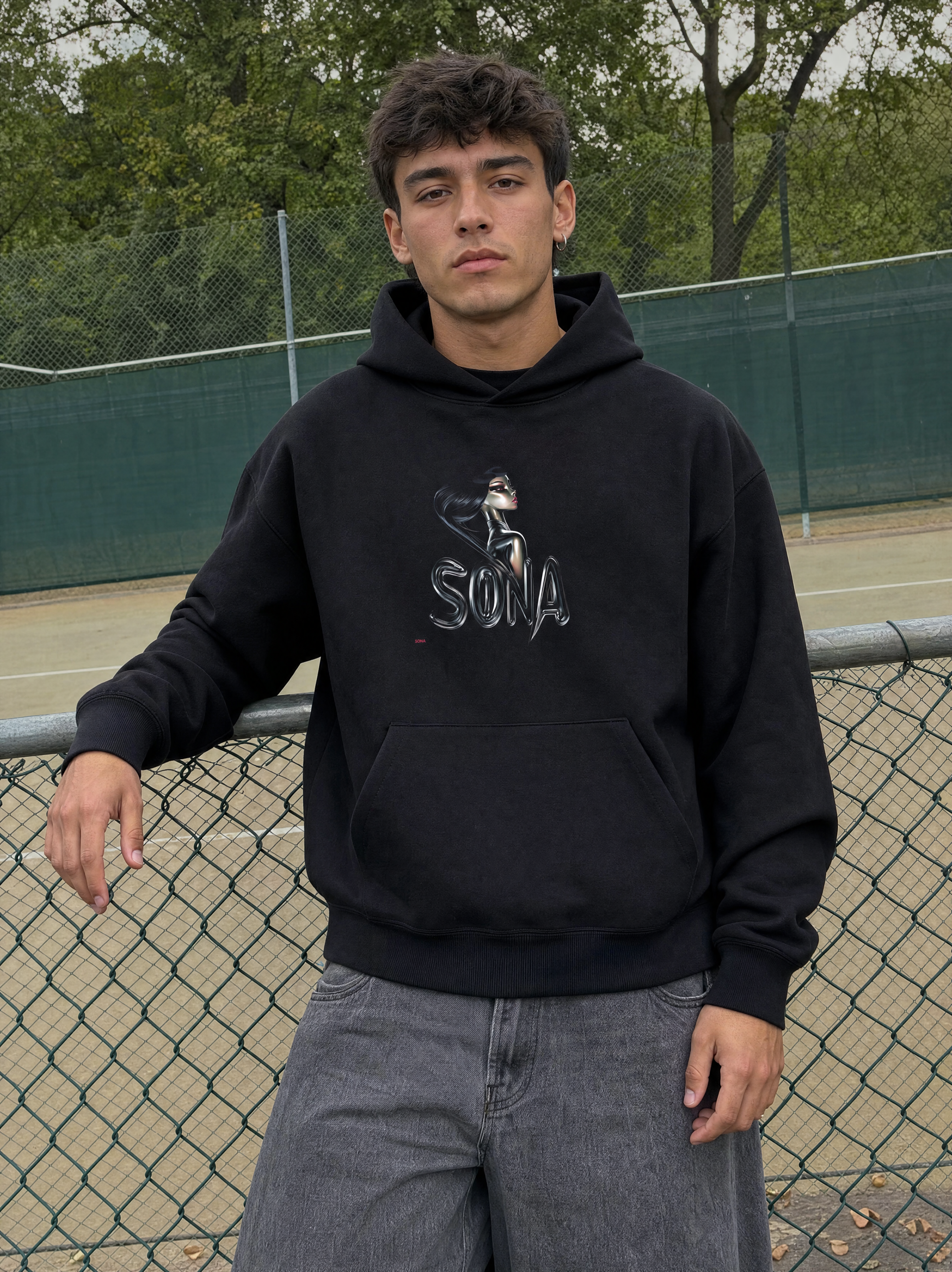 MYSTIC PRINT HOODIE