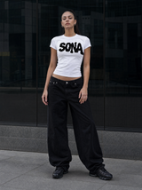 Kvinde T-shirt Diamant - Hvid