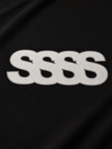 Slim Fit T-shirt SSSS, Herre - Sort