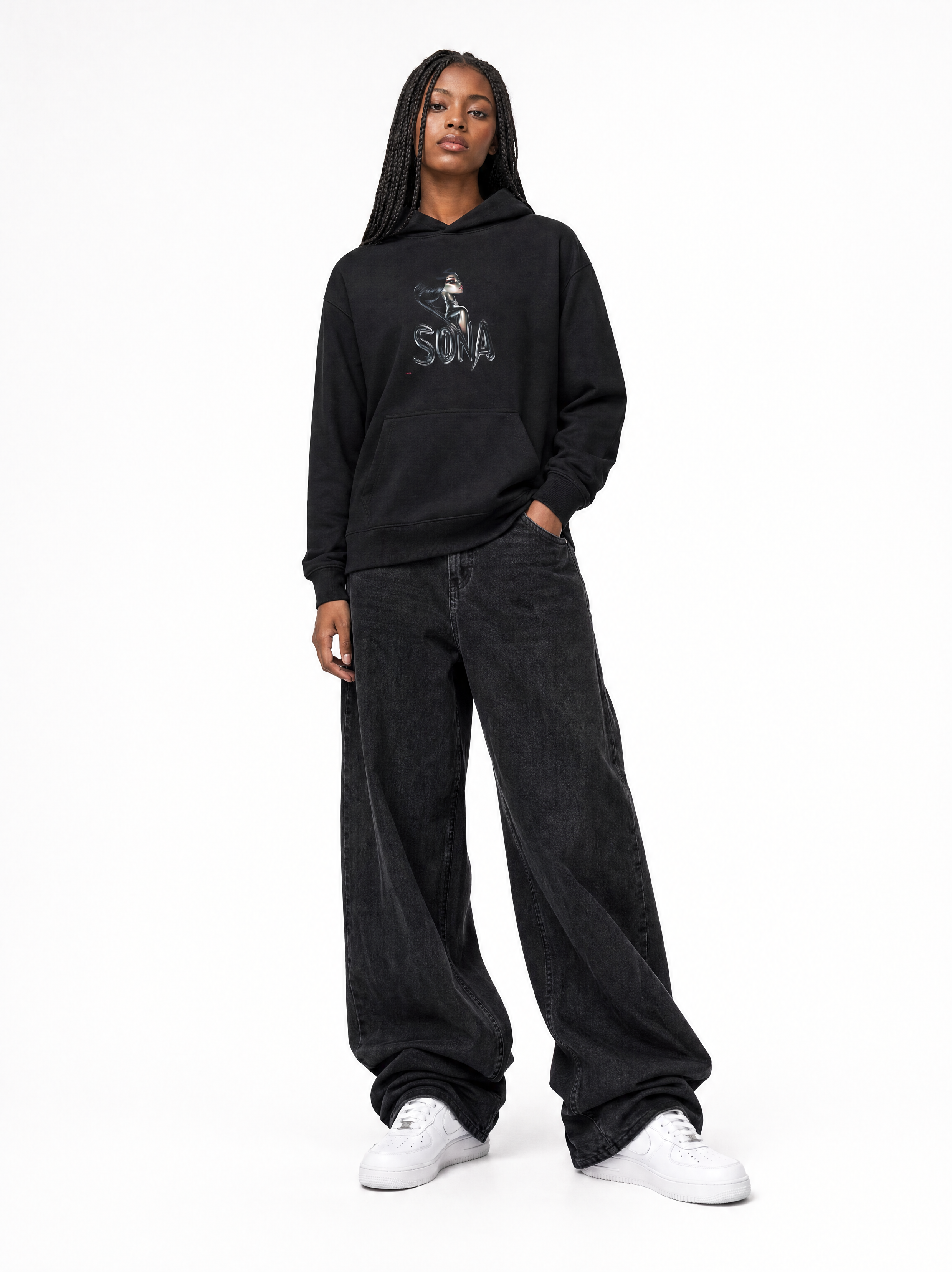 MYSTIC PRINT HOODIE