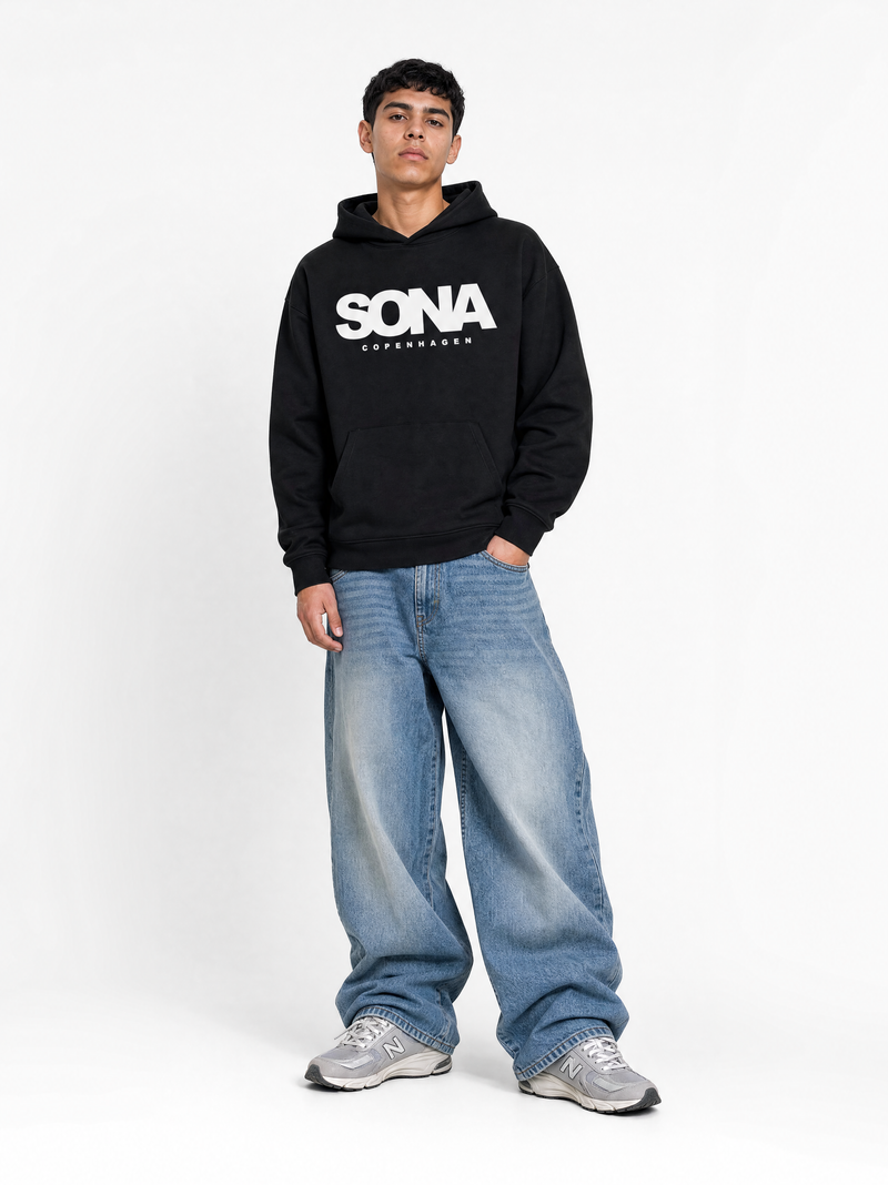 LOGO PRINT HOODIE