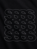 Sweatshirt Boxprint, Herrer - Sort