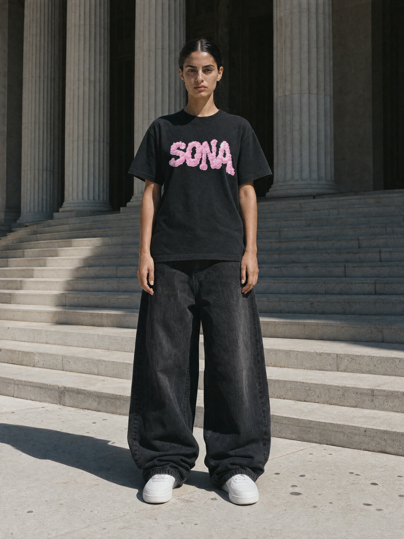 WOMENS PINK DIAMOND T-SHIRT