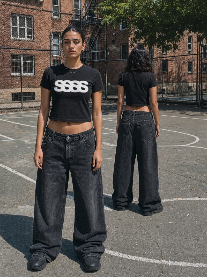 WOMENS SSSS CROPTOP