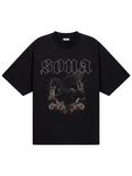Kvinde T-shirt Pegasus - Sort