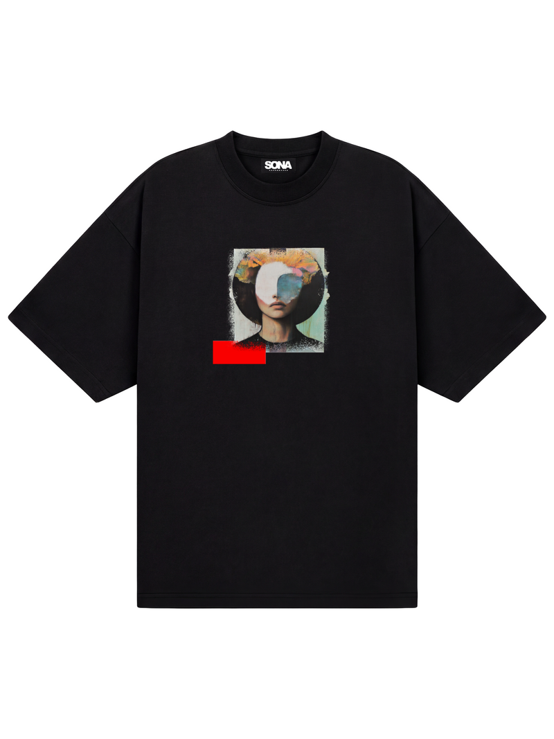 Casual T-shirt Ruby SSSS, Herre - Sort