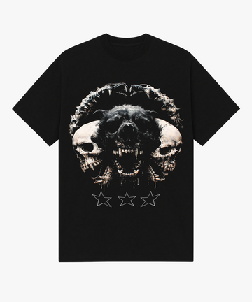 SKULL & DOG T-SHIRT