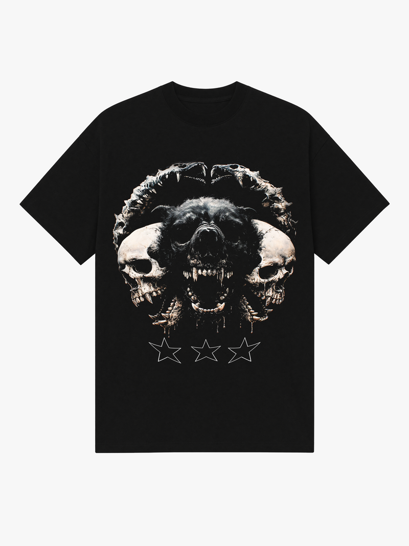 SKULL & DOG T-SHIRT