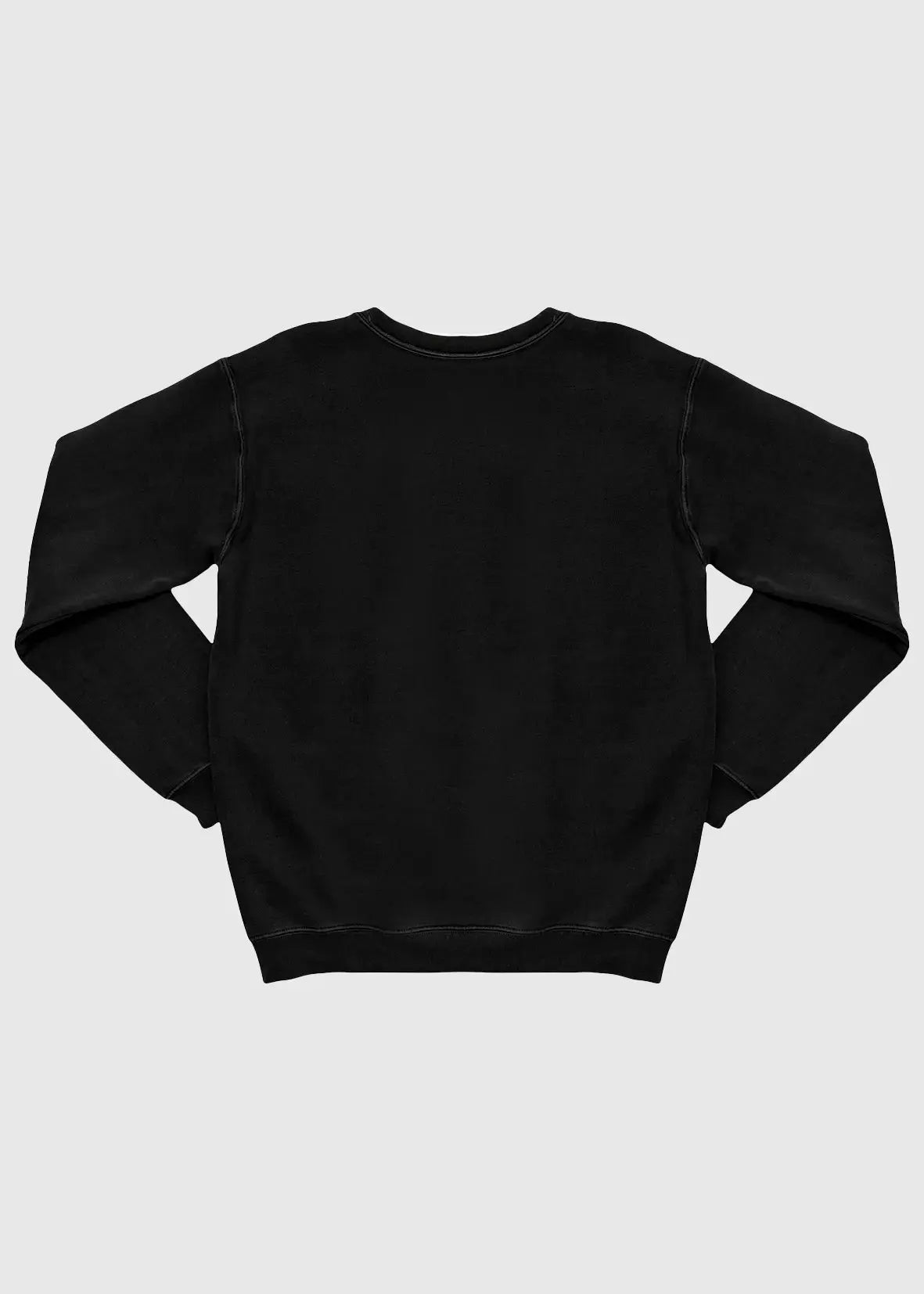 Sweatshirt Boxprint, Men - Black, Front
