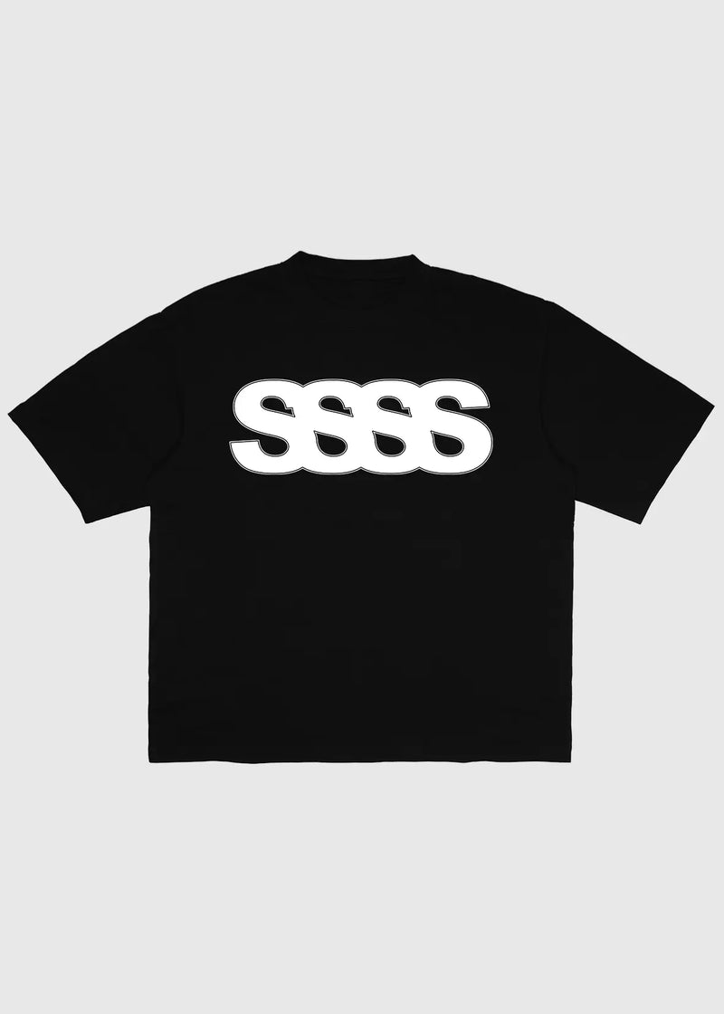 t-shirt SSSS, Front - Black 