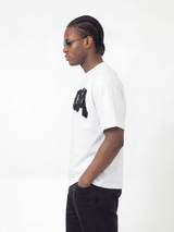 Casual Fit T-shirt Diamond, Herre - Hvid